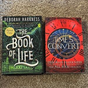 The Book of Life and Time's Convert by Deborah Harkness